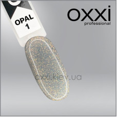 Гель-лак Opal Oxxi 1 прозрачный с микроблеском